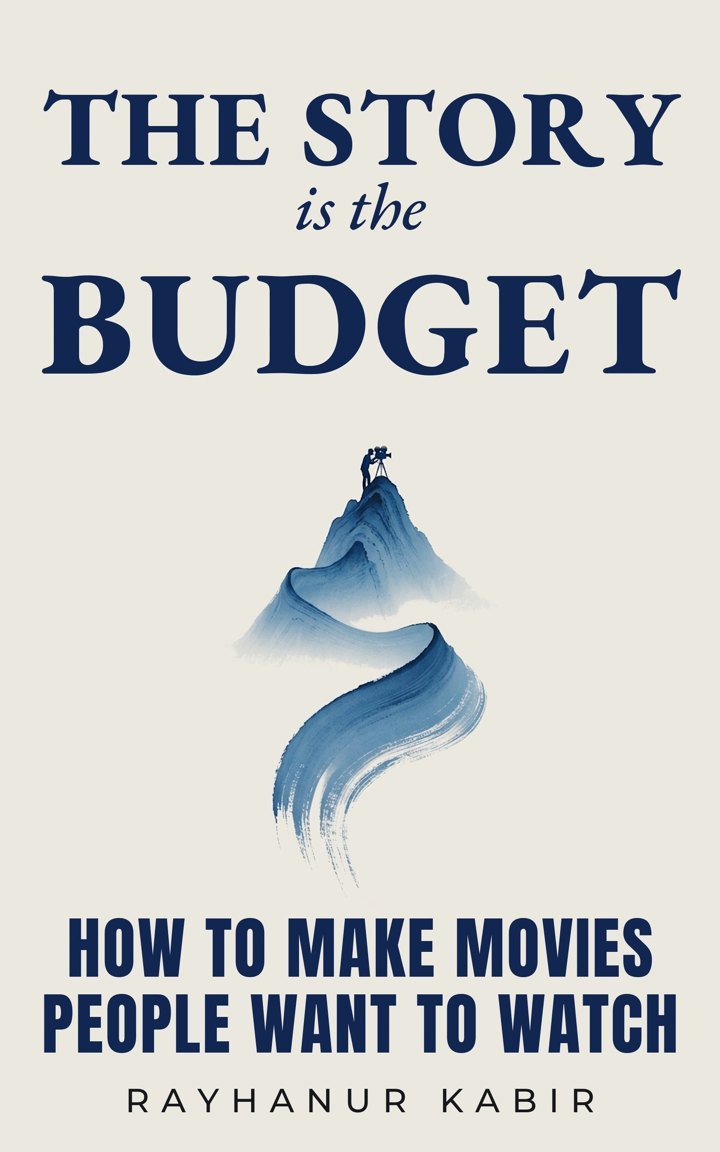 Cover of The Story Is the Budget: How to Make Movies People Want to Watch, by Rayhanur Kabir